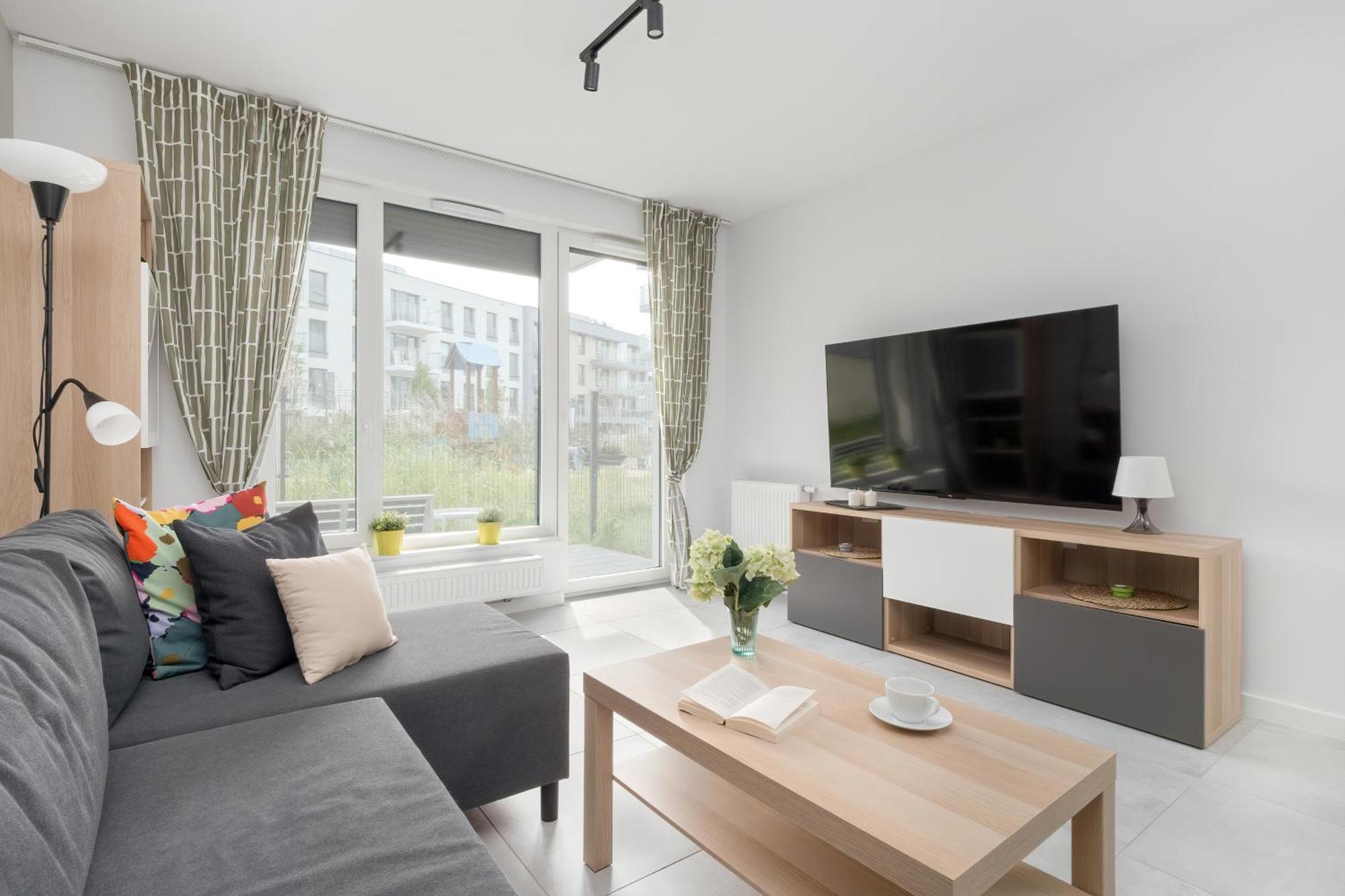 Sea And Stadium Apartments In Good Design With Parking & Garden By Rent Like Home Gdansk Exterior photo